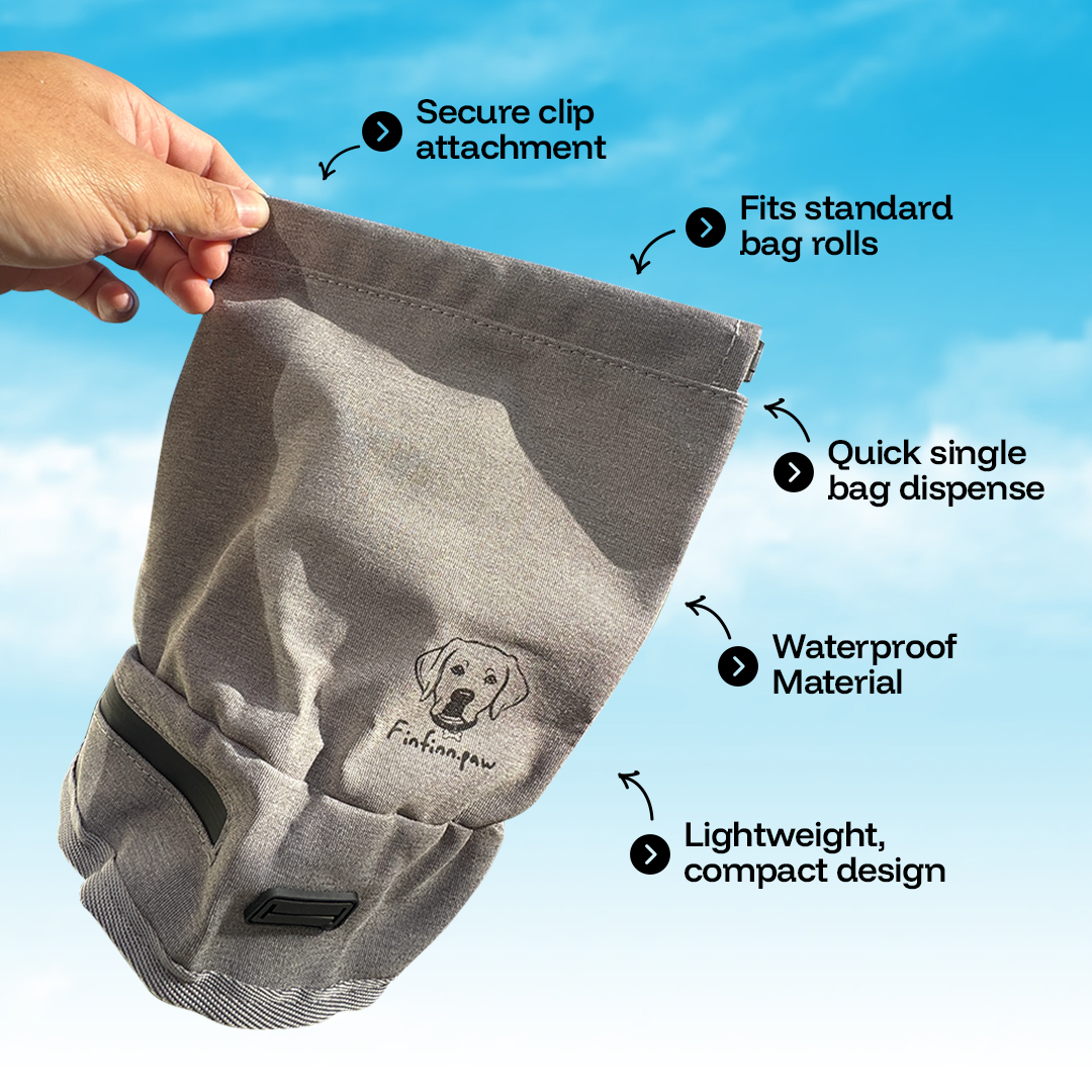 Finfin.paw - Dog Walk Waste Bag Dispenser
