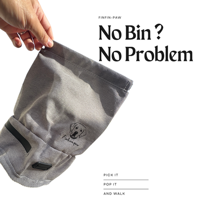 Finfin.paw - Dog Walk Waste Bag Dispenser